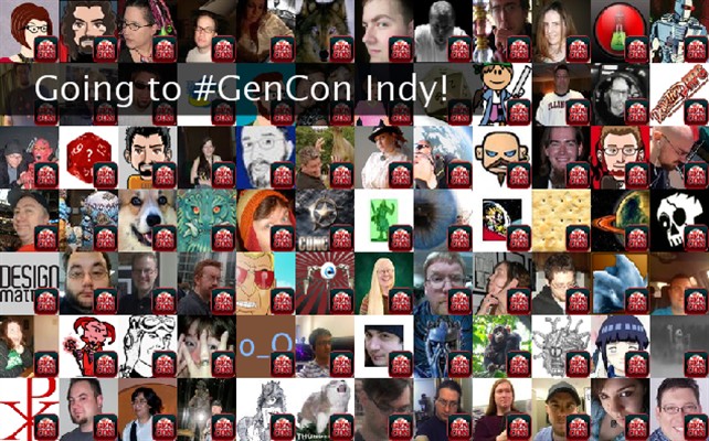 Going to #GenCon Indy! Twibute 100