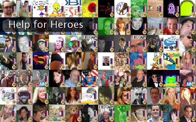 Help for Heroes Twibute 100