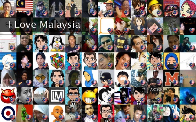I Love Malaysia Twibute 100