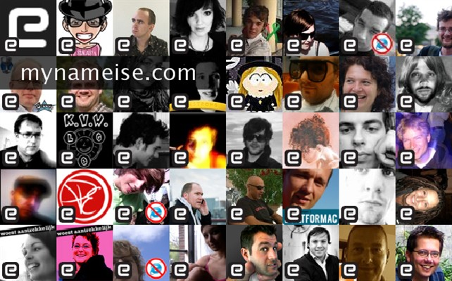 mynameise.com Twibute 50