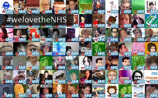 #welovetheNHS Twibute 100