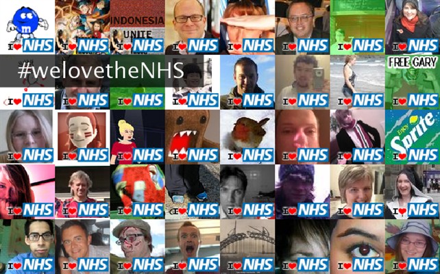 #welovetheNHS Twibute 50