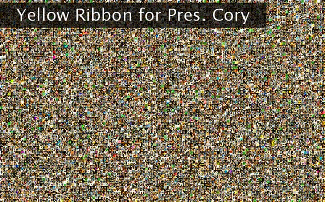 Yellow Ribbon for Pres. Cory Twibute 10000