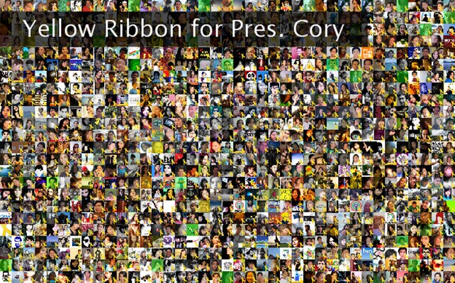 Yellow Ribbon for Pres. Cory Twibute 1000