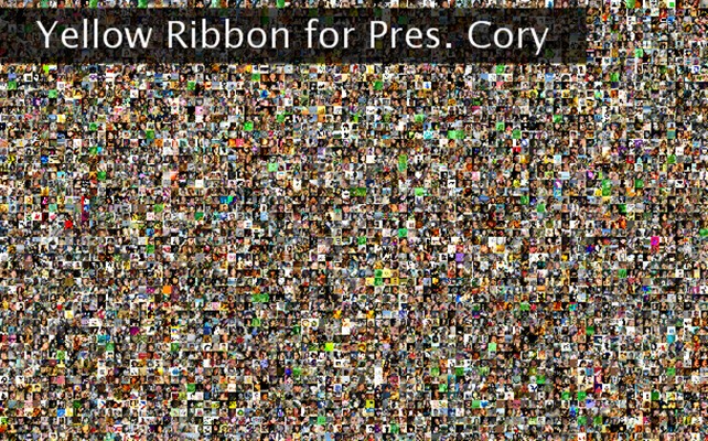 Yellow Ribbon for Pres. Cory Twibute 5000