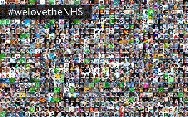 #welovetheNHS Twibute 1000