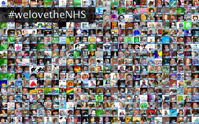 #welovetheNHS Twibute 500