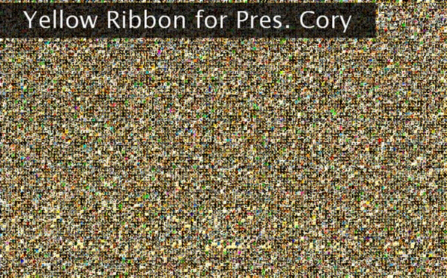 Yellow Ribbon for Pres. Cory Twibute 15000