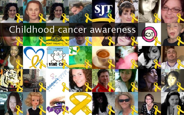 Childhood cancer awareness Twibute 50