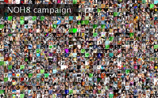NOH8 campaign Twibute 1000