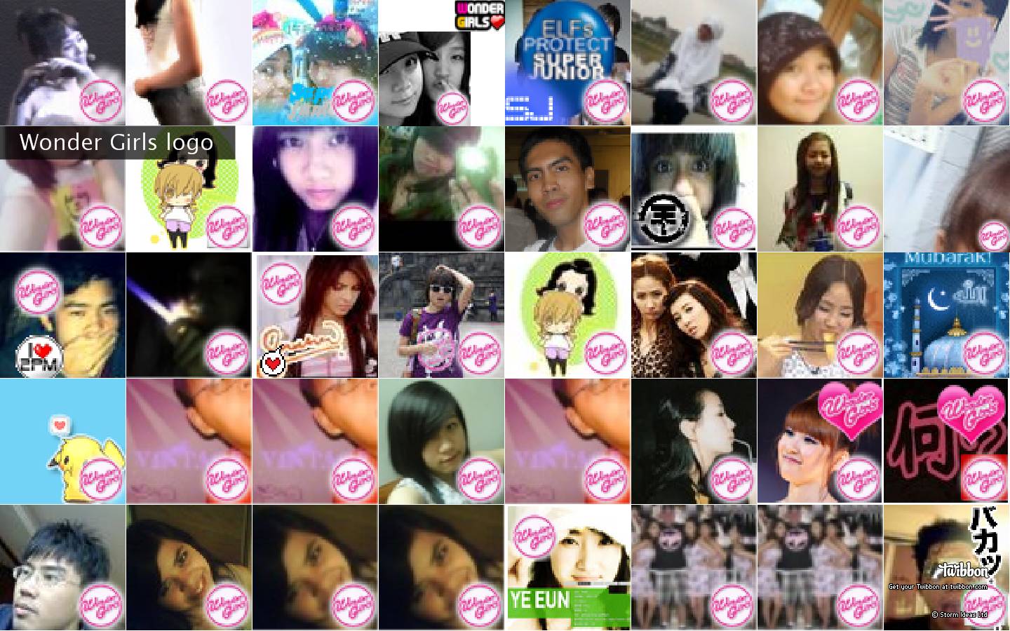 Wonder Girls logo - Resources - Wonder Girls logo Twibute 50