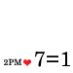 2PM is not 7, we are ONE