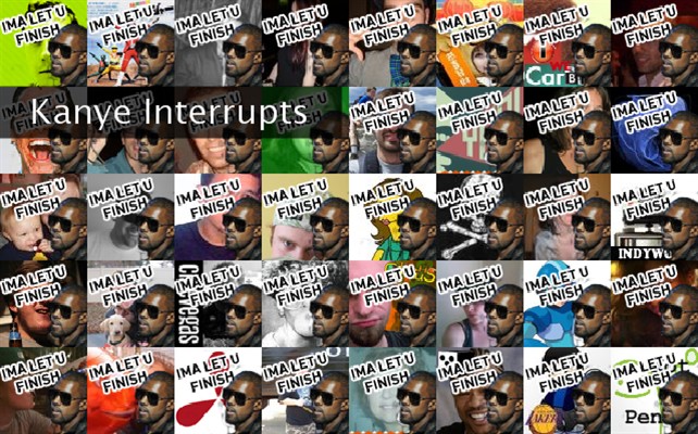 Kanye Interrupts Twibute 50