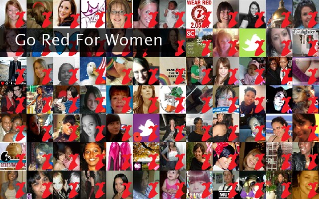 Go Red For Women Twibute 100