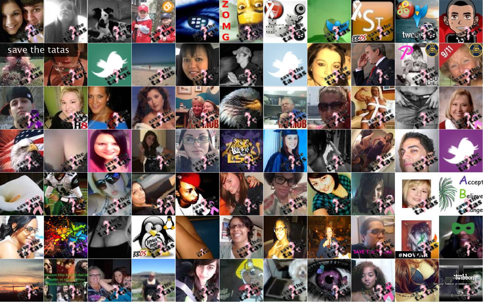 save the tatas - Resources - save the tatas Twibute 100