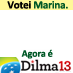 #VoteiMarinaAgoraeDilma13
