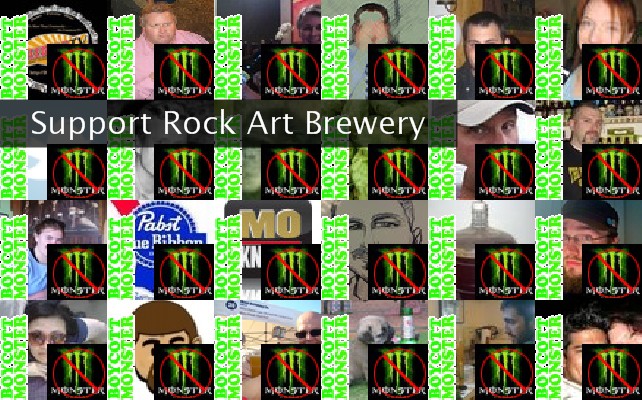 Support Rock Art Brewery Twibute 50