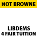 Lib Dems: Yellow Not Browne