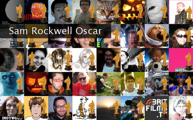 Sam Rockwell Oscar Twibute 50