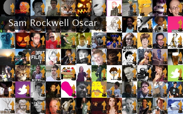 Sam Rockwell Oscar Twibute 100