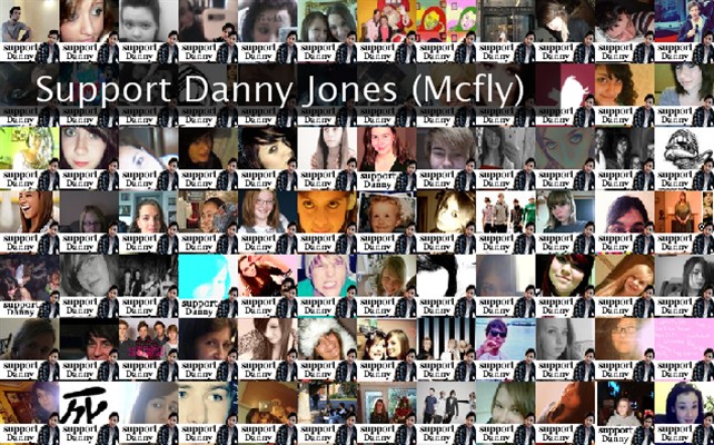 Support Danny Jones (Mcfly) Twibute 100