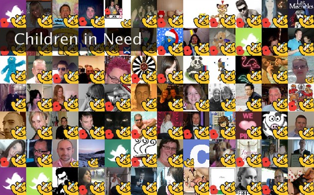 Children in Need Twibute 100
