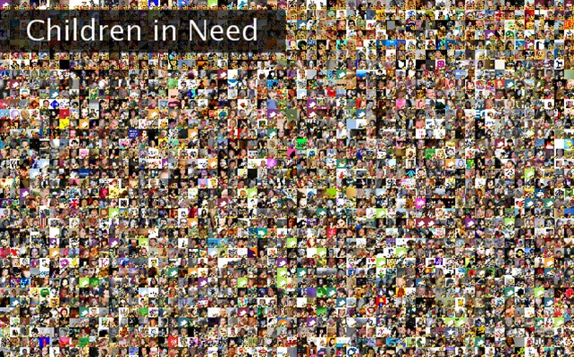 Children in Need Twibute 2500