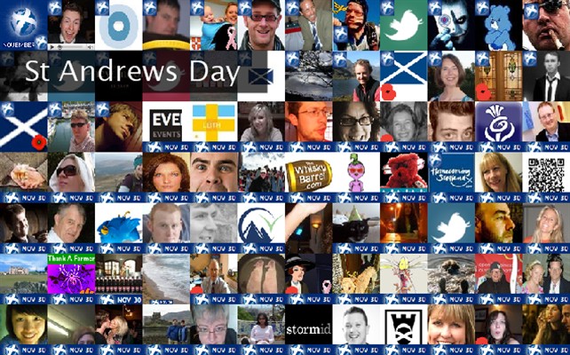 St Andrews Day Twibute 100