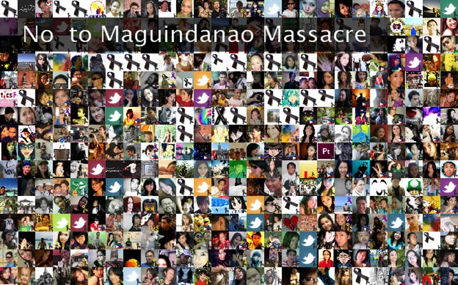 No  to Maguindanao Massacre Twibute 500