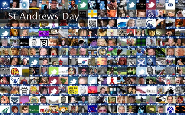 St Andrews Day Twibute 250