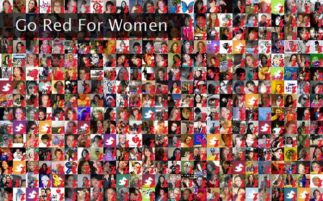 Go Red For Women Twibute 500