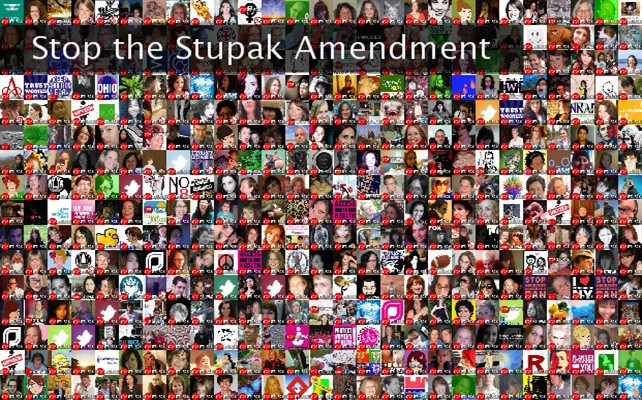 Stop the Stupak Amendment Twibute 500