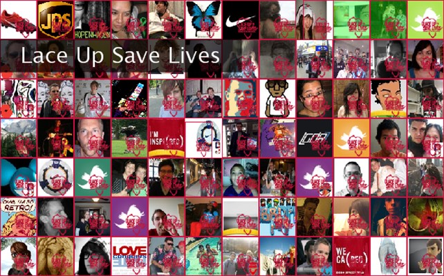 Lace Up Save Lives Twibute 100