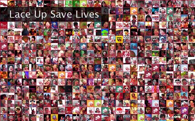 Lace Up Save Lives Twibute 500