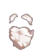 Santa  side of face