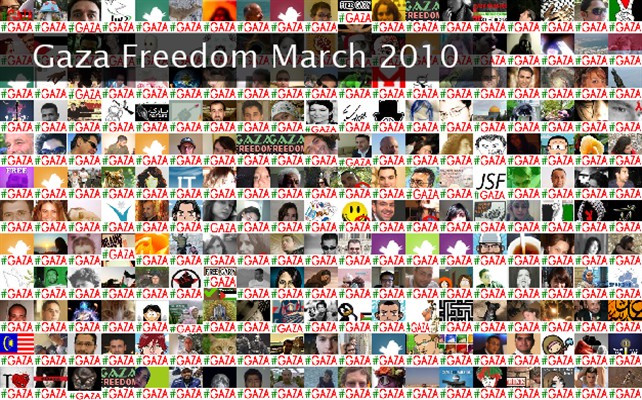 Gaza Freedom March 2010 Twibute 250