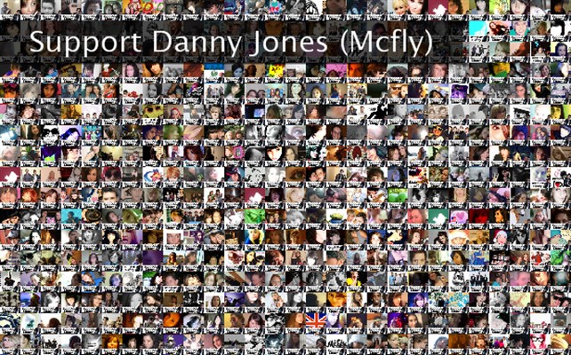 Support Danny Jones (Mcfly) Twibute 500
