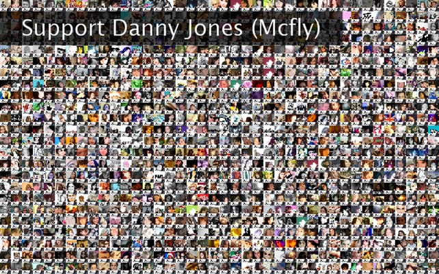 Support Danny Jones (Mcfly) Twibute 1000