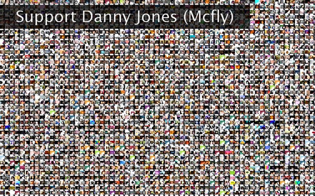 Support Danny Jones (Mcfly) Twibute 2500