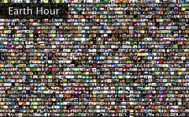 Earth Hour Twibute 2500