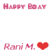 happy birthday rani mukherje