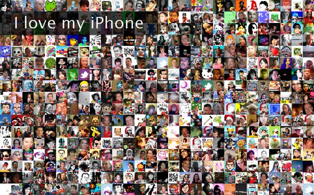I love my iPhone Twibute 500
