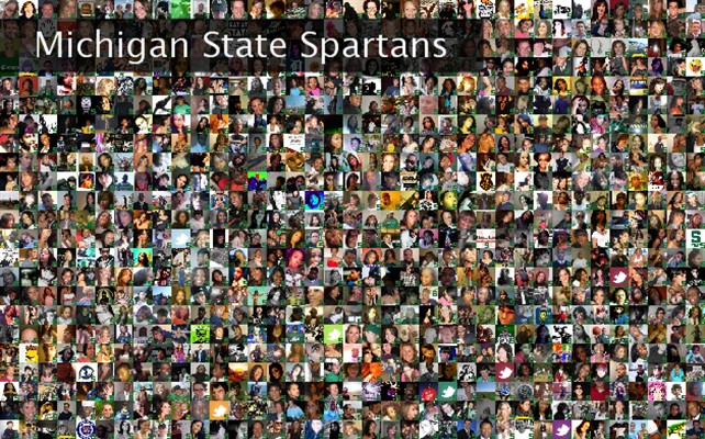 Michigan State Spartans Twibute 1000