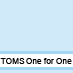 Toms Shoes One for One