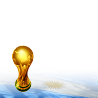 Bandera y Copa - Argentina