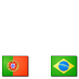 Brazil and Portugal