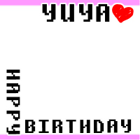 YUYA HappyBirthday ver.2