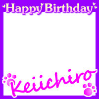 happy birthday keiichiro