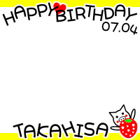 TAKAHISA HappyBirthday ver.2