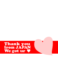 Thank you from JAPAN